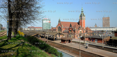 Dworzec Kolejowy Gdansk Glowny widok od strony ul....