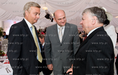 Sopot. Hipodrom. Letnia Gala Biznesu. n/z wiceprzewodnicz1cy...