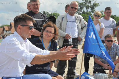 Sopot. Plaza k. Tawerny Rybitwa. Spotkanie Raszarda...