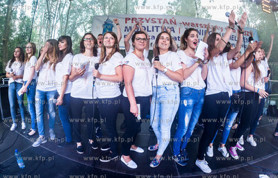 Od godzin porannych 23 lipca trwało w Pelplinie "Przystań"...