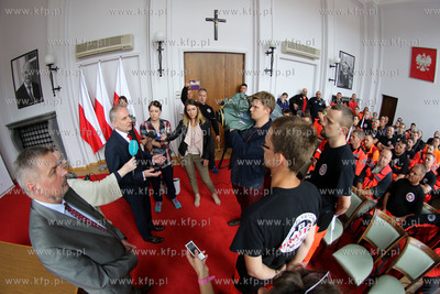 Ogólnopolski Portest Ratowników Medycznych. W Gdańsku...