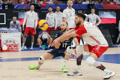 Gdańsk. Siatkówka. Liga Narodów FIVB 2023. Mecz...