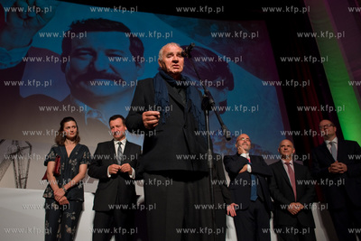 Pierwszy oficjalny polski pokaz filmu Andrzeja Wajdy...