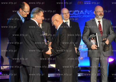 Gdansk. Akademia Muzyczna. VII Gala Sportu 2009.Prezydent...