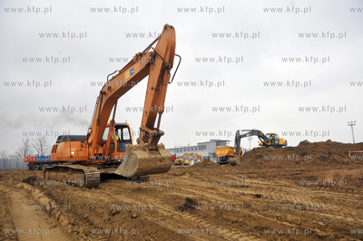 Oficjalne rozpoczecie budowy nowego terminalu, plyty...