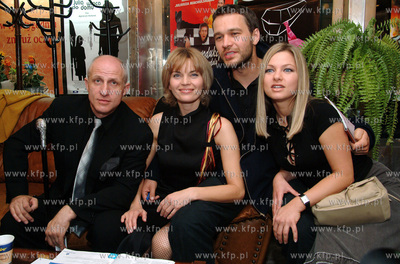 Festiwal Polskich Filmow Fabularnych w Gdyni. Od lewej...