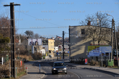 Gdansk Siedlce ul. Kartuska odcinek pomiedzy ul Lostowicka...