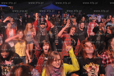 Freedom Cover Festival w parku nad jeziorkiem w Zukowie...