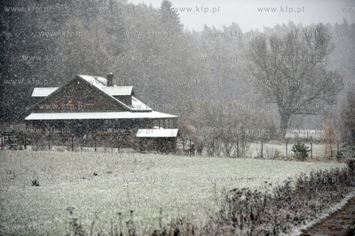Pierwszy snieg tej jesieni, ale jeszcze nie kalendarzowej...