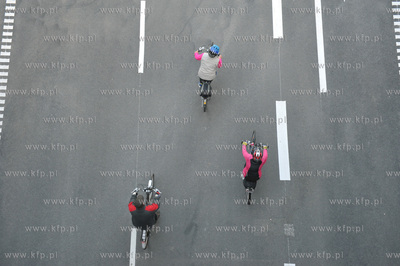 Dzien otwarty tunelu pod Martwa Wisla w Gdansku. To...