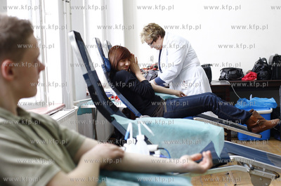 Gdansk. Zespol szkol hotelarsko gastronomicznych. Uczniowie...