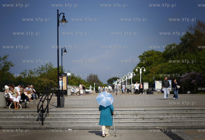 Ustka. Bulwar nadmorski. 25.05.2009 fot. Krzysztof...