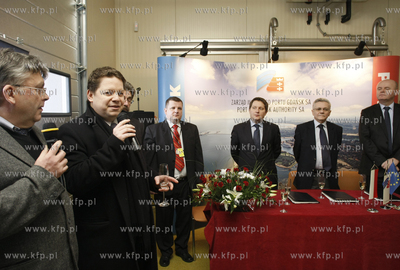 Gdansk. Uroczyste oddanie do uzytku Granicznego Posterunku...