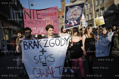 Gdansk. Marsz Puszczalskich - polska odpowiedz na Slut...