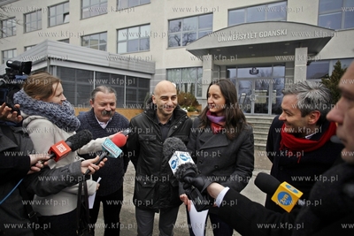 Rektorat Uniwersytetu Gdanskiego przy ul. Bazynskiego...