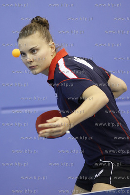 Tenisistka stolowa Katarzyna Grzybowska.
17.11.2014
fot....