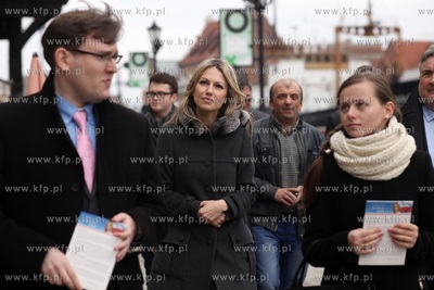 Wizyta kandydatki na fotel prezydenta RP Magdaleny...