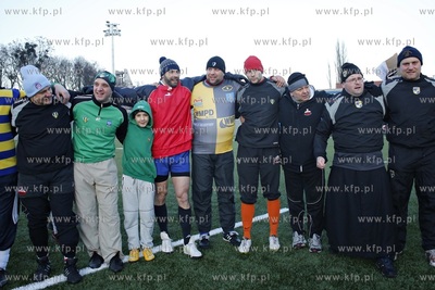Stadion Ogniwa Sopot. Noworoczny mecz rugby.
01.01.2016
fot....