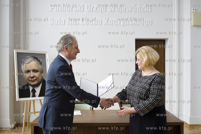 Urząd Wojewódzki w Gdańsku. Wojewoda pomorski Dariusz...