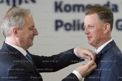 Aula Komendy Wojewódzkiej Policji w Gdańsku przy...