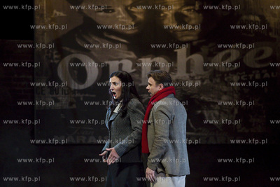 Opera Bałtycka. Próba generalna opery Cyganerii Giacoma...