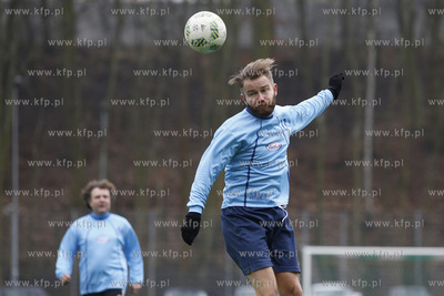 Gdansk. Boisko przy ul. Traugutta.  Noworoczny mecz...