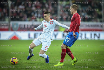 Stadion Energa Gdańsk. Mecz towarzyski Polska- Czechy....