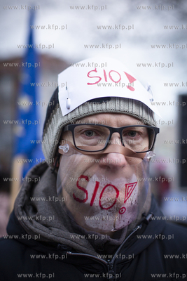 "Stop przemocy i represji policji" -i protest w obronie...