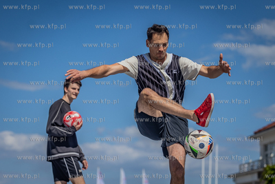 Sopot.  Mistrzostwa Europy we Freestyle Footballu.
09.06.2024
fot....
