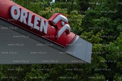 Gdańsk, Stacja benzynowa Orlen przy ul. 3 maja. 24.05.2021...