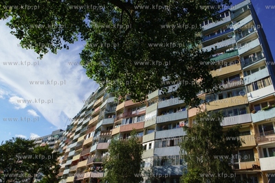 Falowiec w Nowym Porcie, przy ulicy Wyzwolenia. 10.07.2021...