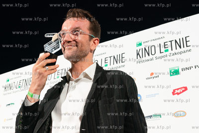 Sopot. Wręczenie Diamentowego Klapsa Filmowego 2023....