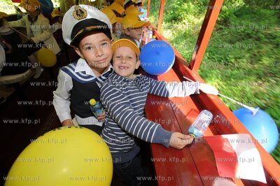 Zachodniopomorskie, Niechorze. Prezydent Lech Kaczynski...