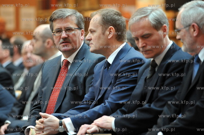 Obchody 40-lecia Uniwersytetu Gdanskiego. n/z marszalek...