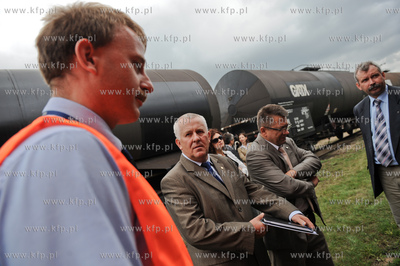 Gdansk. Bocznica Kolejowa Lotos.Lokomotywa Dragon,...