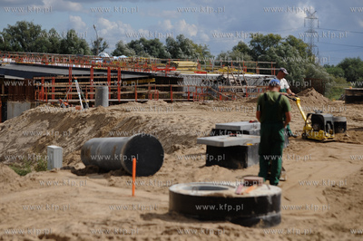 Gdansk. Budowa obwodnicy Poludniowej - wezla Lipce
02.09.2011
fot....