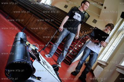 Gdansk. Politechnika Gdanska. Studenci wydzialu  Elektrotechniki...