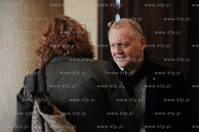 Gdansk. Nowy Ratusz. Sesja Rady Miasta Gdanska. 
Nz...