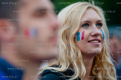 Gdansk. Fanzone - Strefa Kibica. Relacja meczu Mistrzostw...