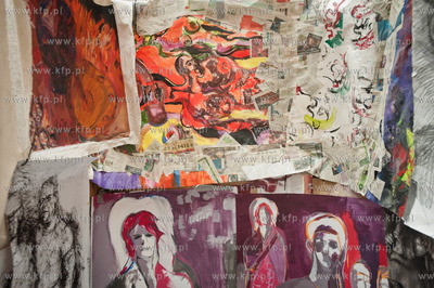 Gdansk. Gmach Glowny Politechniki Gdanskiej. Dziedziniec...