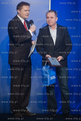 Gdansk. Stidio TVP Gdansk. Gala wreczenia nagrod w...