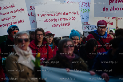 Gdansk. Trojmiejska Manifa 2014 zorganizowana w dzien...