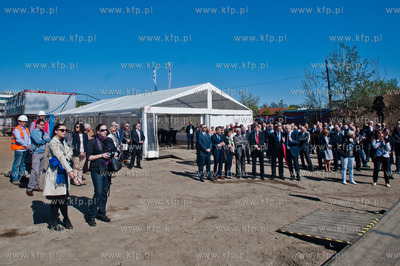 Gdansk. Batycki Kampusu Uniwersytetu Gdanskiego. Uroczystosc...