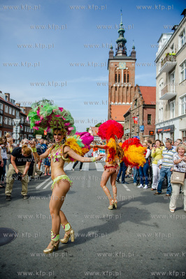 Gdansk. 6 Gdanski Festiwal Kultury Brazylijskiej SambaFEST....