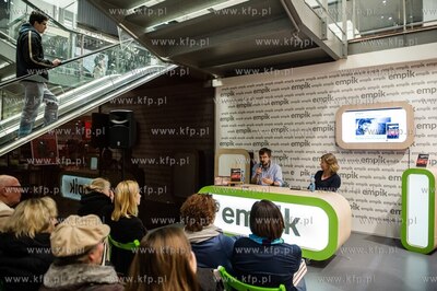 Gdansk. Salon Empik w C.H. Galeria Baltycka. Spotkanie...