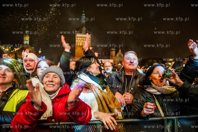 Zabawa sylwestrowa na Targu Weglowym w Gdansku.
31.12.2014
fot....