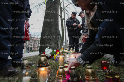 Zorganizowany pod Konsulatem Ukrainy, wiec poparcia...