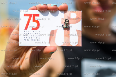 Gdansl. Plaza w Brzeznie. IPN na plazy. Przygotowane...