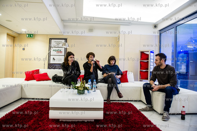 Gdynia. Festiwal Filmow w Gdyni. Spotkanie z tworcami...