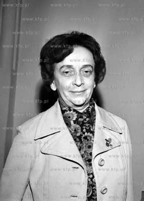 Profesor Janina Jarzynowna Sobczak.
06.01.1973
2styczen73_z.kosycarz_11
Fot....
